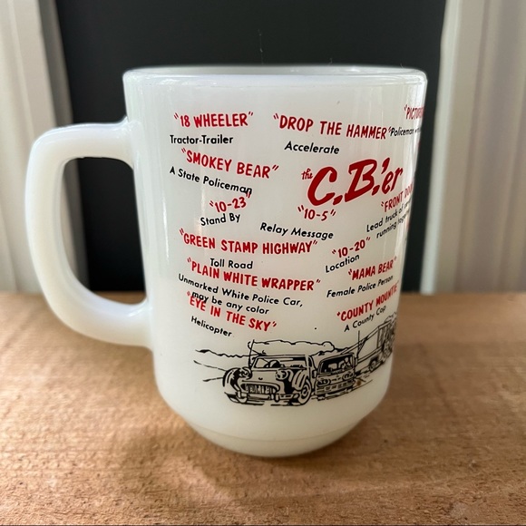 Vintage CB Trucker Mug - Picture 1 of 4